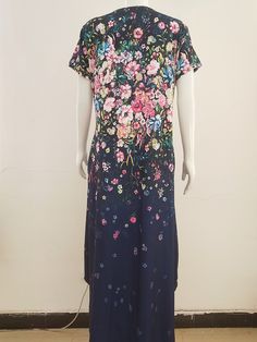 Women Plus Size  Floral Print Maxi Dress Short Sleeve Summer Bohemian Long Dresses Multicolor Printed Maxi Boho Dress, Multicolor Printed Maxi Length Boho Dress, Casual Multicolor Boho Dress, Casual Multicolor Boho Maxi Dress, Multicolor Short Sleeve Printed Boho Dress, Multicolor Printed Boho Dress With Short Sleeves, Casual Multicolor Floral Print Boho Dress, Bohemian Multicolor Print Midi Summer Dress, Casual Multicolor Print Dresses For Festival