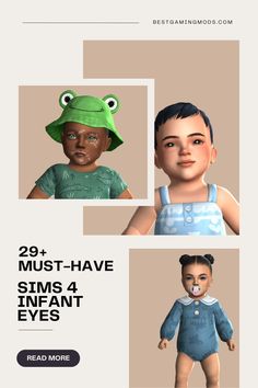 If you’re looking to make your Sims’ infants even more adorable, these 29+ mesmerizing Sims 4 infant eyes are everything! I found the cutest Sims 4 infant eyes Maxis match styles that bring out such a sweet, realistic look, plus so many beautiful eye colors to choose from. 💖 Now my little Sims have the most captivating eyes, and I love how each one adds a unique touch to their personality. You’ll be taking screenshots all day—trust me! #Sims4InfantEyes #Sims4MaxisMatch #Sims4BabyEyes #Sims4CC Sims Infants, Captivating Eyes, Beautiful Eyes Color, Baby Eyes