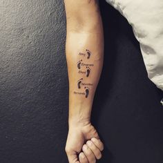 a person with a tattoo on their arm