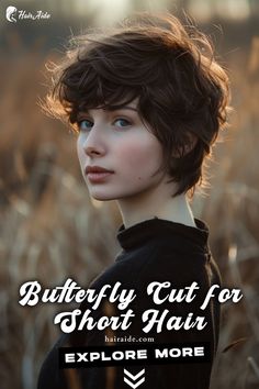 Butterfly Haircut Ideas for a Fun, Feminine Look Hairstyle With Butterfly Clips, Hairstyle With Butterfly, Butterfly Cut, Rainbow Hair Color, Wavy Bob Hairstyles, Hair Inspiration Short, Face Framing Layers, Easy Summer Hairstyles, Butterfly Clips