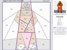 the diagram shows how to make an origami bear