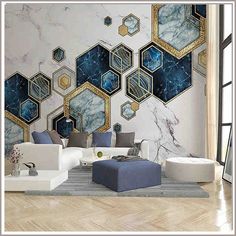 Custom Mural Wallpaper Modern Abstract Geometric Marble Pattern Living Room TV Sofa Bedroom Home Decor 3D Fresco Pattern Living Room, Tv Sofa, 3d Wallpaper Mural, Custom Murals, Abstract Geometric Pattern, Wallpaper Modern, Vinyl Paper, Sofa Bedroom, Living Room Tv