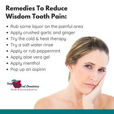 At Stephens General Dentistry, we offer dental care & services for the whole family in Muskogee, Oklahoma. Contact ..
#remediesforgumpain Teeth Pain Relief, Wisdom Teeth Pain Relief, Remedies For Dry Mouth, Muskogee Oklahoma, Warts Remedy