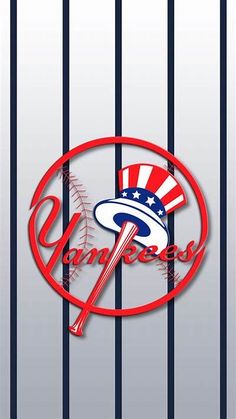 an image of the yankees logo on jail bars