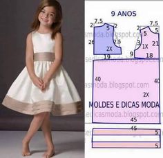 Diy Sy, Girls Dress Sewing Patterns, Girl Dress Pattern, Kids Dress Patterns, Baby Dress Patterns, Girl Dress Patterns, Dresses Kids Girl, Dress Sewing Patterns, Girl Pattern