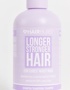 Shampoing par Hairburst Pour laver vos cheveux ou vous servir d'excuse quand vous ne voulez pas sortir Shampooing hydratant Conçu pour affiner et hydrater les boucles sans les alourdir Idéal pour les cheveux bouclés, frisés et ondulés Formule enrichie en extraits d'amande et d'avoine maigre pour apaiser, hydrater et adoucir les cheveux Les acides aminés permettent d'améliorer l'aspect des cheveux et de protéger la couleur après coloration Les extraits de son de blé et l'huile de camélia permett… Hydrate Curls, Wavy Hair Types, Wheat Bran, Shampoo Design, Washing Your Hair, Curly Wavy Hair, Camellia Oil, Soften Hair, Hydrating Shampoo