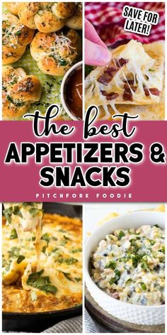 the best appetizers and snacks