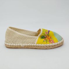 Suntias Womens Espadrille Flat Shoes Multicolor Yellow Floral 6.5 Eur 37 New New With Box. Box May Have Damage. See Pics. Brand: Suntias Style: Espadrille Flat Shoes Color: Multicolor Secondary Color: Yellow Pattern: Floral Closure: Slip On Toe Shape: Round Toe Sold As Pictured. Thanks For Looking! Brown Espadrilles, Taupe Sandals, Vionic Sandals, Gold Espadrilles, Blue Espadrilles, Fantastic Shoes, Wedge Espadrilles, Black Espadrilles, Leather Espadrilles