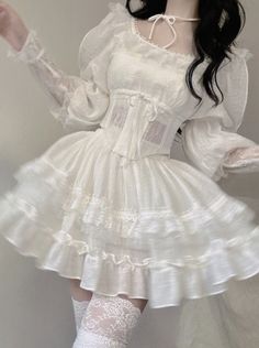 ❤︎ Retro Pure Puff Sleeve Dress❤︎
Please allow 2-3 weeks for product shipping. Style Kawaii, Kawaii Fashion Outfits, Fairytale Dress, Puff Sleeve Dress, Puffed Sleeves Dress, Really Cute Outfits, Kawaii Clothes, Fancy Outfits, Lolita Fashion