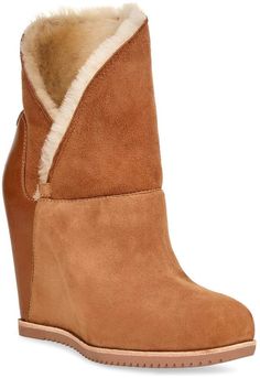 UGG® Classic Mondri Cuff Wedge Boot Boot Companies, Plus Size Outerwear