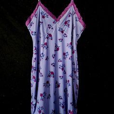 - Size Large (Juniors) - Brand Is Wild Fable - Great Condition; New With Tags - Pit To Pit Flat Across - 20 Inches - Waist Across - 18 Inches - Length - 37 Inches - Non-Smoking Home - Bundles Are Encouraged (Will Also Save $ On Shipping) - Fast Shipping - Thank You For Shopping Small :) Purple V-neck Dress With Lace Trim, Summer Floral Print Purple Sleepwear, Purple Floral Print Sleepwear For Summer, Summer Purple Sleepwear With Lace Trim, Purple Sleep Dress With Lace Trim, Fitted Purple Sleepwear For Summer, Fitted Purple Sleepwear For Spring, Floral Slip Dress, Wild Fable