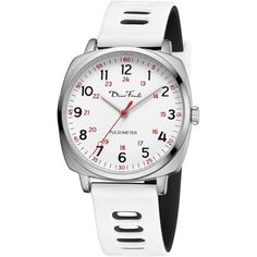 *Super Easy To Read: Big White Dial With 12 & 24 Hour Markers. Case Diameter 40mm *Special Design For Medical Professionals: 3-Hand Quartz Movement With Highly Visible Red Second Hand Makes Taking Accurate Pulse Readings A Breeze, Designed For Nurses,Doctors,Emt Workers And Students *Top Comfort Durability: Two-Colors Silicone Strap Is More Fashionable, High Quality And Super Soft 100% Silicone Band. Easy To Clean. Imported Japanese Quartz Movement Make It Accuracy Rate Less Than 1 Second Per Da Nurse Watch, Silicon Bands, Professional Women, Medical Professionals, Birthday Gifts For Women, Best Christmas Gifts, Glass Mirror, Gifts For Women, Medical