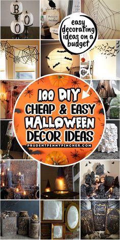 Give your home a spooktacular makeover with these indoor Halloween decorations. Perfect for creating a fun and eerie atmosphere both inside and outside, these Halloween DIY projects are cheap and easy to make. Discover creative Halloween crafts for spooky Halloween wreaths, ghostly garlands, and creepy Halloween centerpieces. From cute decorations for kids trick-or-treating to scary Halloween party decor for adults, there are plenty of Halloween decorating ideas to choose from.