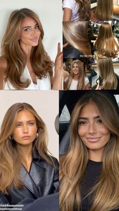 Brown Eyes Blonde, Brown Eyes Blonde Hair, Hair Levels, Peinados Hair Styles, Summer Blonde Hair, Brown Hair Looks, Brown Hair Inspo, Bronde Hair, Brunette Hair With Highlights