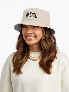 "Crypto Ethereum fan club" Bucket Hat by sensualita | Redbubble Sup Girl, Bucket Hat Design, Hats For Sale, Bruce Lee, Flats Top, Albania, Street Styles, Serbia, Hat Designs