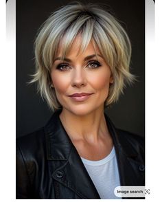 Short Choppy Styles For Fine Hair, Textured Bob Haircuts For Women, Ideas For Bob Hairstyles, Middle Age Pixie Haircut, White Hair Women Over 50, Face Framing Bob Short, Haircuts 2024 Trends, Short Cuts For Fine Hair, Short Styles For Women