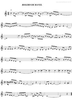 sheet music with the words rollier de ravel