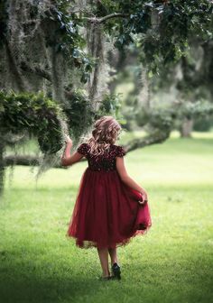 A little sparkle and a little glam, this ruby red frock will have all eyes on her! A stretch sequin bodice, fully lined with soft cotton, sits above a bountiful tulled skirt, perfect for the girl and her twirl.  Fully lined with soft cotton and back zips.  Machine wash, hang dry. Blush Sequin Dress, Pink Toddler Dress, Sequin Holiday Dress, Red Frock, Bianca Dress, Satin Flower Girl Dress, Tulle Flower Girl, Flower Girl Dresses Tulle, Rainbow Dress