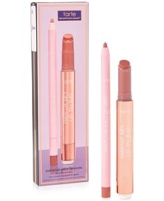 in stock Tarte Lip Set, Tarte Maracuja Juicy Lip, Tarte Lip, Natural Makeup Remover, Maracuja Oil, Makeup Wishlist, Makeup Sets, Lip Liners, Lip Combo