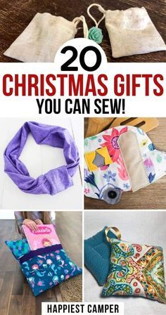 20 christmas gifts you can sew