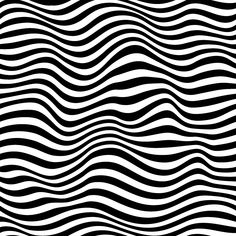 an abstract black and white background with wavy lines