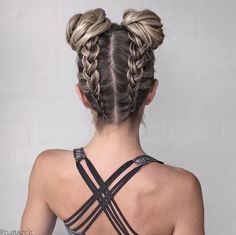 Pinterest//prettymajor11 School Hairstyles For Teens, Gorgeous Braids, Cool Braids, Back To School Hairstyles, Penteado Cabelo Curto, Teen Hairstyles, Hairstyles For School, Hair Hacks