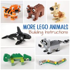 there are many lego animals that can be used to make toys for children and adults