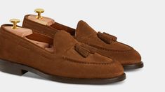 Men’s suede leather Loafers with Tassels | Velasca Luxury Moc Toe Tassel Loafers For Galas, Luxury Brown Tassel Loafers With Rubber Sole, Luxury Slip-on Loafers With Tassels, Luxury Tassel Loafers With Rubber Sole For Galas, Luxury Tassel Slip-on Loafers, Luxury Tasseled Slip-on Loafers, Suede Tassel Loafers With Leather Sole For Work, Luxury Tassel Loafers With Rubber Sole And Moc Toe, Luxury Suede Tassel Loafers With Rubber Sole