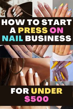 Pop Up Shop Display Ideas Press On Nails, How To Promote Nail Business, Press On Nails Acrylic, How To Make Custom Press On Nails, Make Your Own Press On Nails, How To Design Press On Nails, Press On Set Ideas, How To Sell Press On Nails, Press On Business Ideas