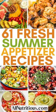 fresh summer appetizer recipes