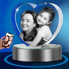 PRICES MAY VARY. 3D Photo Crystal: A unique personalized gift for her, him, mom, dad, grandma, husband, surprise your beloved one with this 3D photo crystal. Beautifully crafted, it captures your favorite memories in a stunning 3D picture. CRYSTAL PICTURE GIFTS FOR YOUR LOVED ONE: Looking for a picture gift to surprise your loved one? Create a personalized souvenir with our 3D picture in crystal. Simply upload your photo and we will transform it into a 3D image crystal. A perfect customized crys Husband Surprise, Crystal Photos, Picture Cube, 3d Photo Crystals, Customized Photo Gifts, 3d Crystal, Picture Gifts, 3d Photo, Free Text