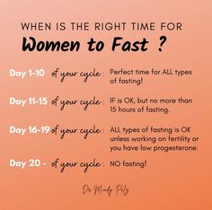 Fasting For Women, Hormone Nutrition, Dr Mindy Pelz, Fasting Diet Plan, Cycle Syncing, Fast And Pray, Irregular Periods, Healthy Hormones, Menstrual Health