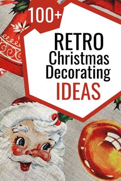 100+ Retro Christmas Decorating Ideas Retro Christmas Decor, Vintage Inspired Christmas, Vintage Christmas Images, Candy Cane Christmas, Old Fashioned Christmas, Christmas Trends