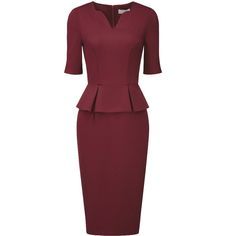 This dress can be a perfect addition to almost any outfit from formal to daily wear, great for work, meeting, office, businesses, work, party, cocktail, wedding, casual, daily dressing, etc. Pair with high heels for a vintage office look. Comfortable and versatile, this pencil dress is perfect on its own or as a layer under a blazer. Fitted Pencil Skirt Bodycon Dress For Work, Bodycon Dress For Workwear, Fitted Office Lady Bodycon Dress For Career, Fitted V-neck Bodycon Dress For Work, V-neck Fitted Bodycon Dress For Work, Elegant Bodycon Dress For Office, Elegant Bodycon Pencil Dress For Office, Elegant Bodycon Dress With Pencil Skirt For Office, Fitted Bodycon Dress With Pencil Skirt For Formal Events