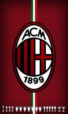 the acm logo on a red and black background with white letters that read acm 1989