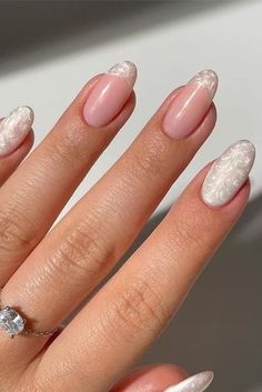 Greece Nails, Velvet Nails, Nagellack Trends, Water Color Nails, Her Nails, Pearl Nails, Bride Nails, Neutral Nails, Bridal Nails