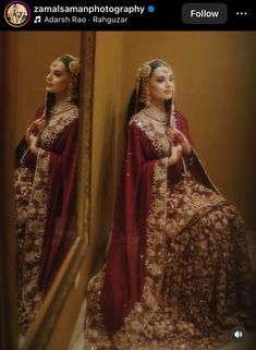 Pakistani Bridal Red, Pakistani Bridal Makeup Red, Asian Wedding Dress Pakistani, Nikkah Dress, Asian Bridal Dresses, Asian Wedding Dress, Desi Bride, Latest Bridal Dresses