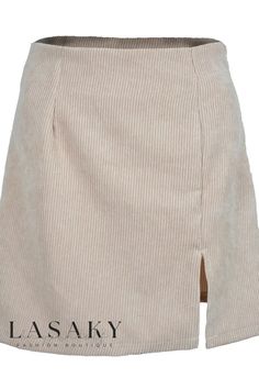 Lasaky - Elevated High-Waisted Flared Velvet A-Line Skirt in a Luxurious Solid Hue High Waisted Flares, Skirt Skirt, Color Fabric, Fabric Names, Short Skirt, Types Of Skirts, A Line Skirt, Skirt Length, A Line Skirts