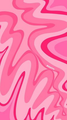 an abstract pink background with swirls and lines in the form of wavy shapes on top of each other