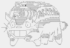 a drawing of the inside of a head with various parts labeled in black and white