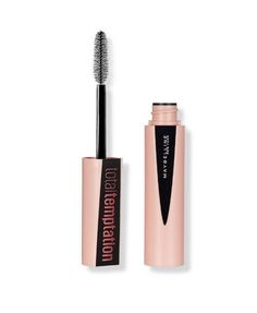 Maybelline Mascara Total Temptation Black Color Shade Variety Choice Soft Dense. Mascara For Short Lashes, Clumpy Mascara, Applying Mascara, Fiber Lash Mascara, Scentsy Fragrance