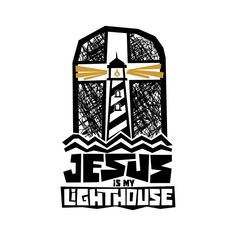 the logo for jesus is my lighthouse