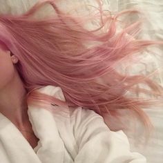 Once Upon A Broken, The Wind, Pink Hair, Her Hair, A Woman, Fox, Bed, Hair