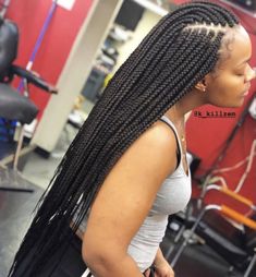 Bohieman Boxbraids, Braids Styling, Feed Ins, Parting Hair, Big Box Braids, Blonde Box Braids