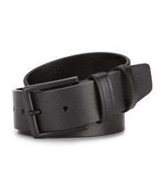 From Murano&#x2C; this belt features:38 MMCut edge full grain cowhideBlack matte finished buckleleatherspot cleanImported. Womens Black Belts, Black Leather Belt Women's, Thick Black Belt, Black Business Belt With Buckle Closure, Black Business Belts With Buckle Closure, Black Belt With Buckle Closure, Black Buckle Belts For Business, Black Belts For Women, Classic Black Belt With Leather Strap