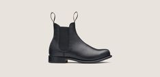 Black Premium Leather Chelsea Boots, Women's Style 153 - Blundstone USA Classic Waterproof Boots For Formal Occasions, Classic Waterproof Business Boots, Classic Fitted Work Boots For Outdoor, Classic Black Chelsea Boots With Closed Toe, Classic Moc Toe Waterproof Business Boots, Classic Moc Toe Waterproof Boots For Office, Classic Waterproof Boots With Leather Sole For Business, Classic Waterproof Moc Toe Boots For Business, Classic Plain Toe Waterproof Boots For Business