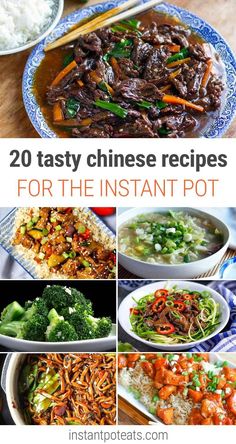 20 tasty chinese recipes for the instant pot