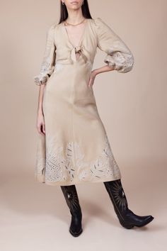 Shop our Western Chic collections now on MarissaCollections.com #westernlooks #westernfashion Marissa Collections, Western Chic, Casual Evening, Soft Beige, Luxury Dress, Western Dresses, Dress Pant, Denim Pant, Bold Fashion