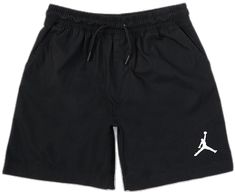 Casual Moisture-wicking Shorts For Playwear, Moisture-wicking Shorts For Summer Play, Cotton Sports Bottoms With Adjustable Waist, Casual Athletic Shorts With Elastic Waistband For Play, Black Summer Playwear Bottoms, Adjustable Waist Cotton Bottoms For Sports, Casual Athletic Shorts For Playwear, Jordan Shorts Men, Jordan Shorts