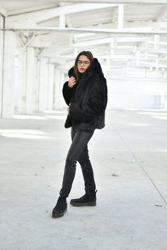 "Hooded Fur Coat, Short Black Fur Coat, Women's Coat ◈ Stylish and chic fashion is our shared dream! You can be sure that this piece is made with a lot of love and craftsmanship. ◈ S I Z I N G ◈ This item is available from XS to XL. Please, have a look at my Size Chart below before placing your order. Please keep in mind that the item can shrink just a bit after first washing. ◈ D E L I V E R Y ◈ This item will be shipped in up to 5 days after your order was placed. We use Express worldwide ship Black Hooded Faux Fur Outerwear, Short Black Fur Coat, Fur Coat Short, Fuzzy Shorts, Black Fur Coat, Steampunk Skirt, Cocktail Skirts, Coat Elegant, Womens Black Coat